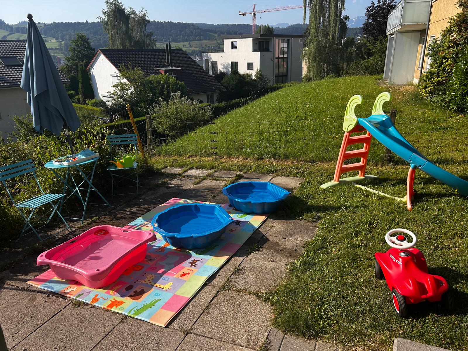 Der Speilbereich draussen